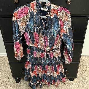 Colorful fit and flare dress - girly and adorable!